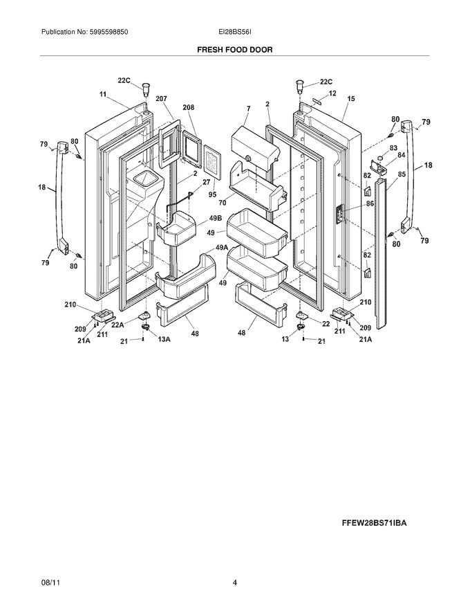 Diagram for EI28BS56IWB