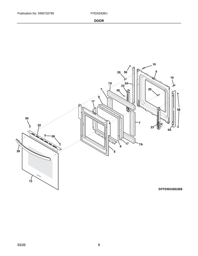 Diagram for FFEW2426UBB