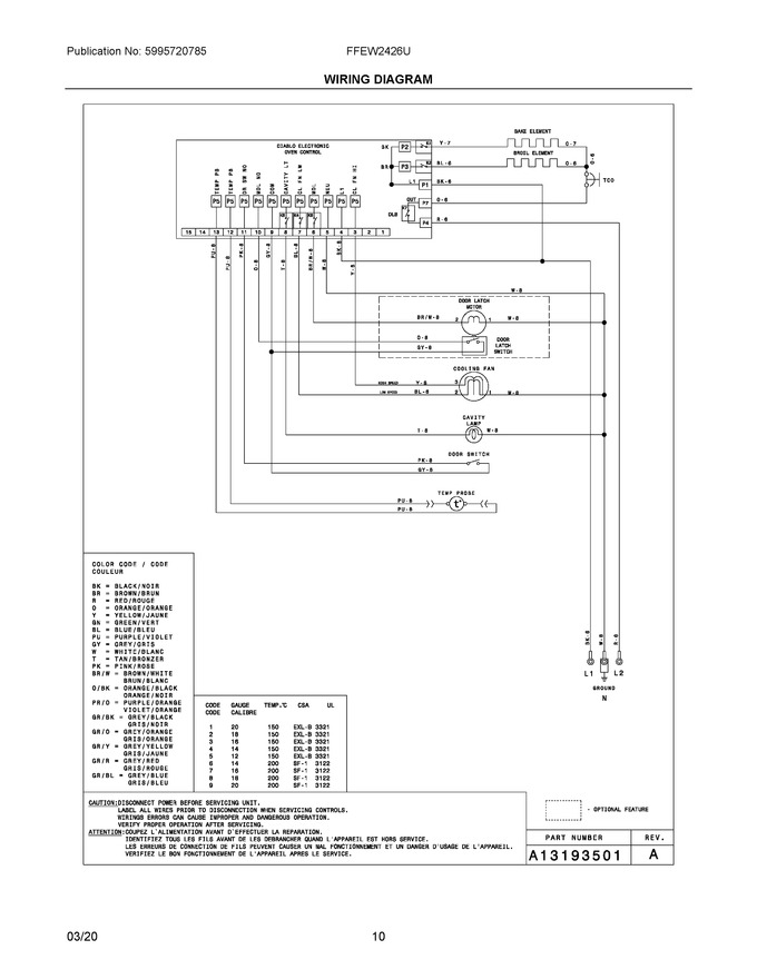 Diagram for FFEW2426UBB