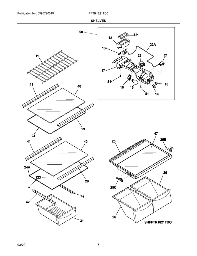Diagram for FFTR1821TD0