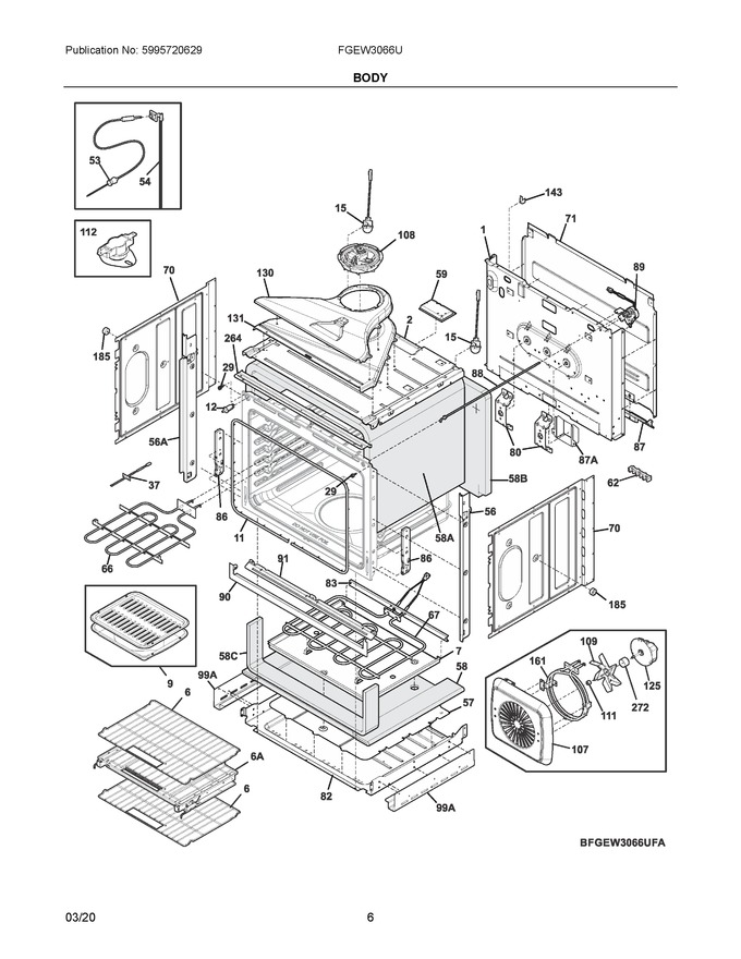 Diagram for FGEW3066UDA