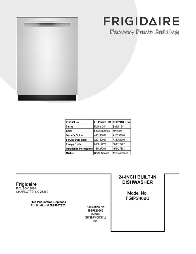 Diagram for FGIP2468UF0A