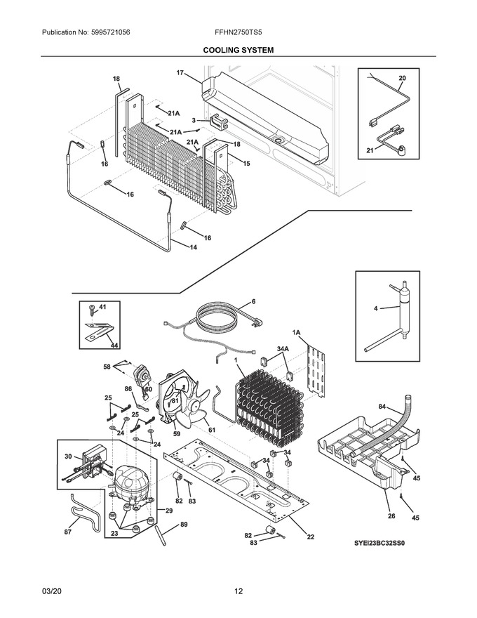 Diagram for FFHN2750TS5