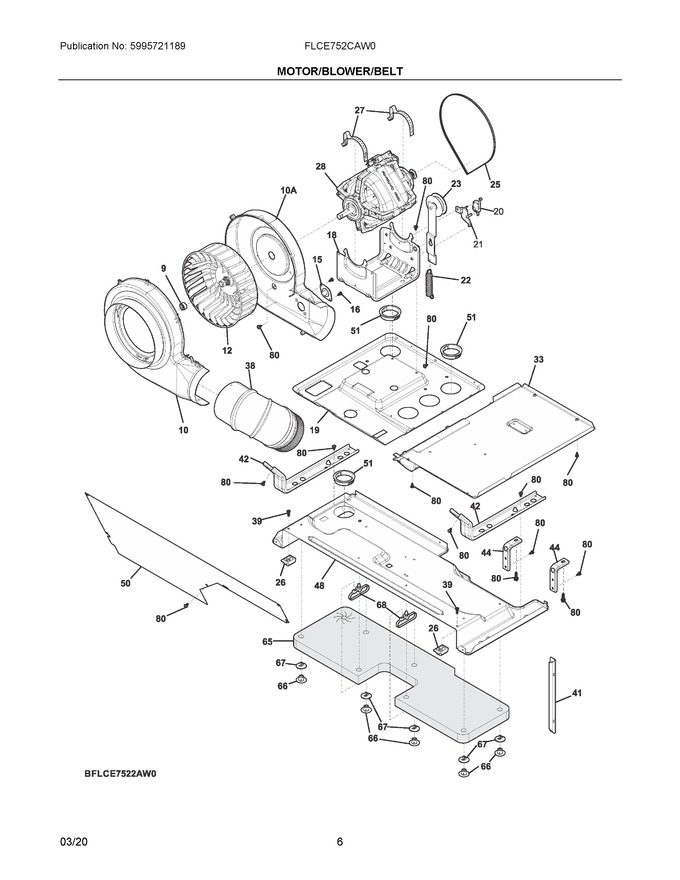 Diagram for FLCE752CAW0