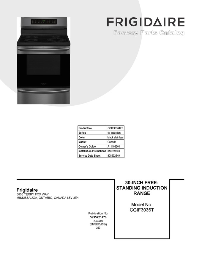 Diagram for CGIF3036TFF