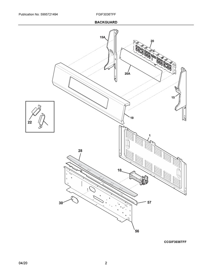 Diagram for FGIF3036TFF