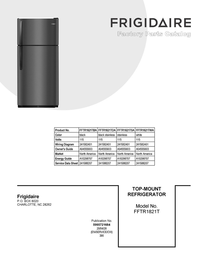Diagram for FFTR1821TDA