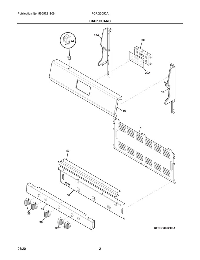 Diagram for FCRG3052ABB