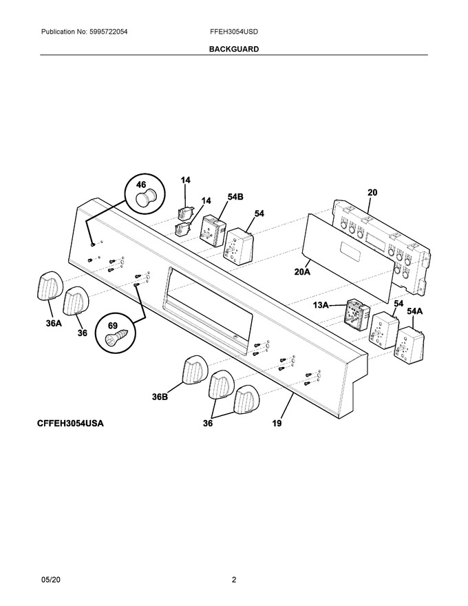 Diagram for FFEH3054USD
