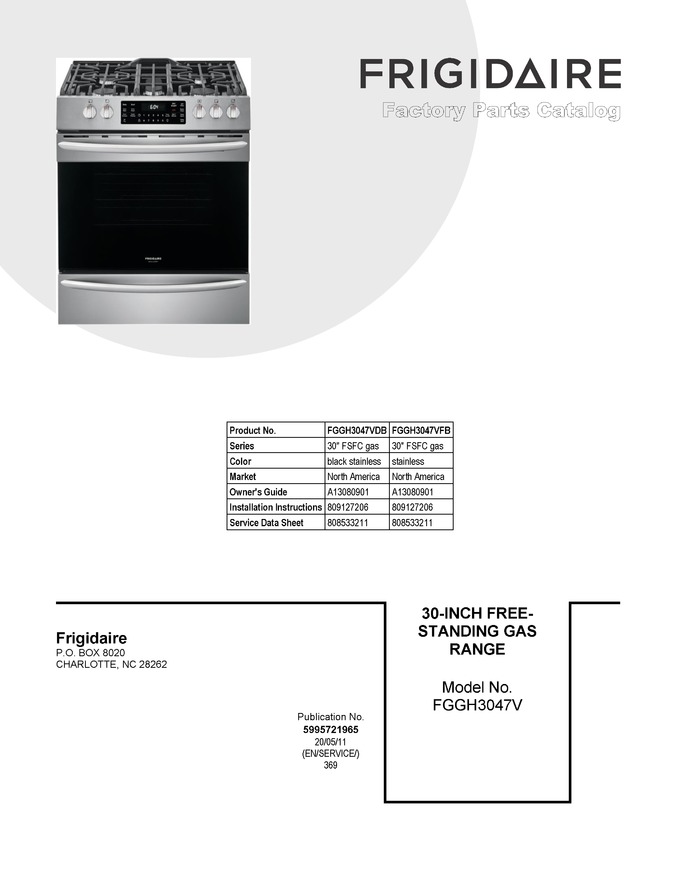 Diagram for FGGH3047VDB