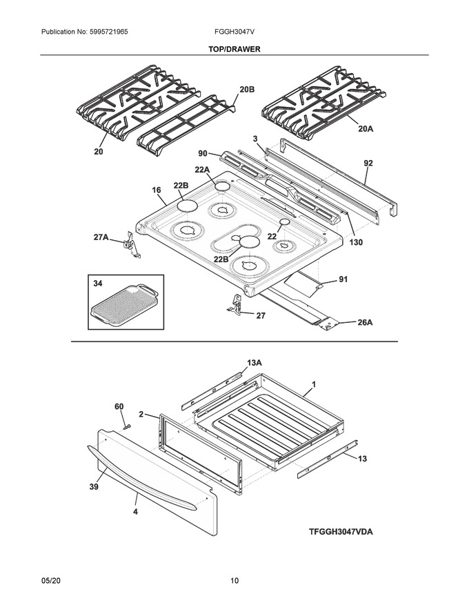 Diagram for FGGH3047VDB