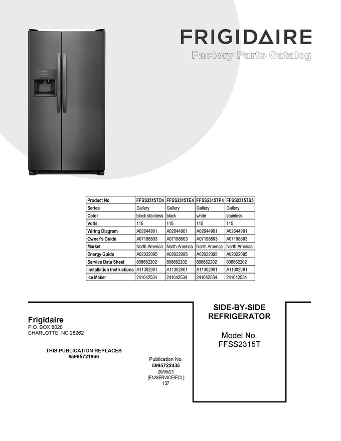 Diagram for FFSS2315TS5