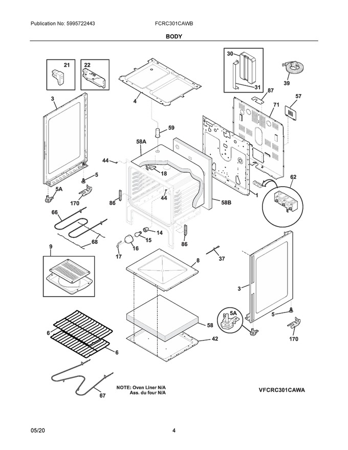 Diagram for FCRC301CAWB