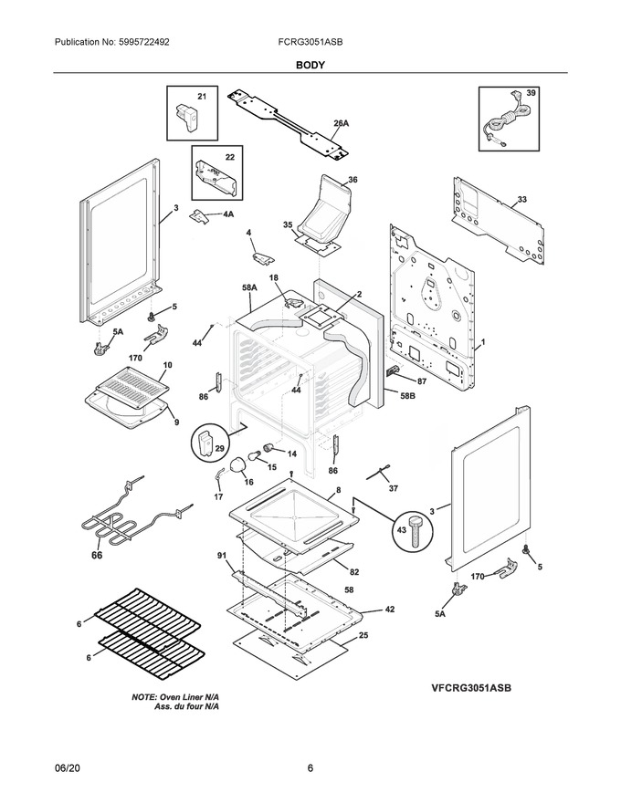 Diagram for FCRG3051ASB