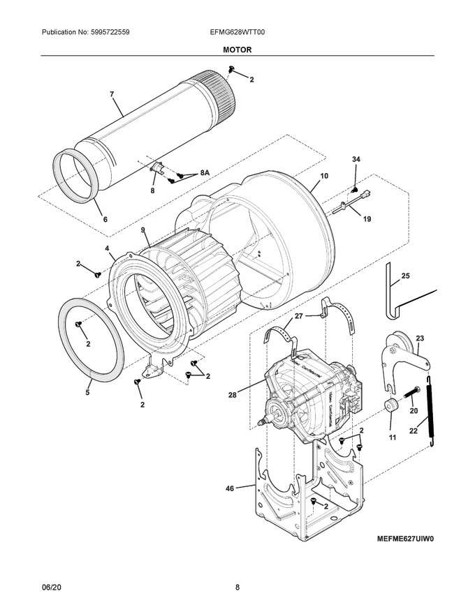 Diagram for EFMG628WTT00