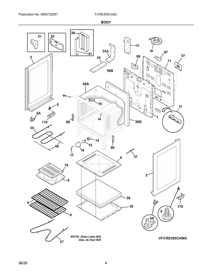 Diagram for FCRE305CASC