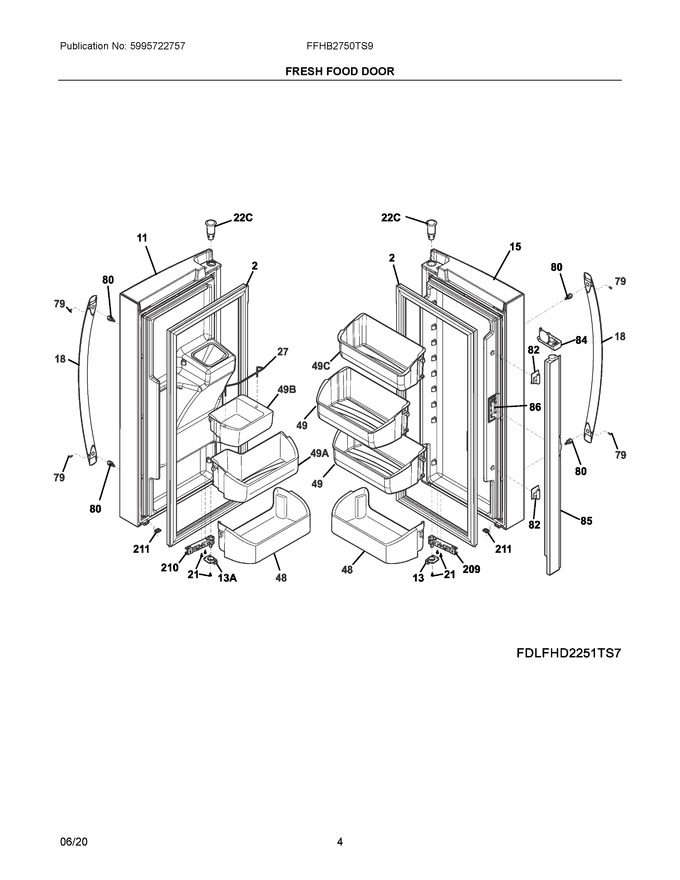 Diagram for FFHB2750TS9