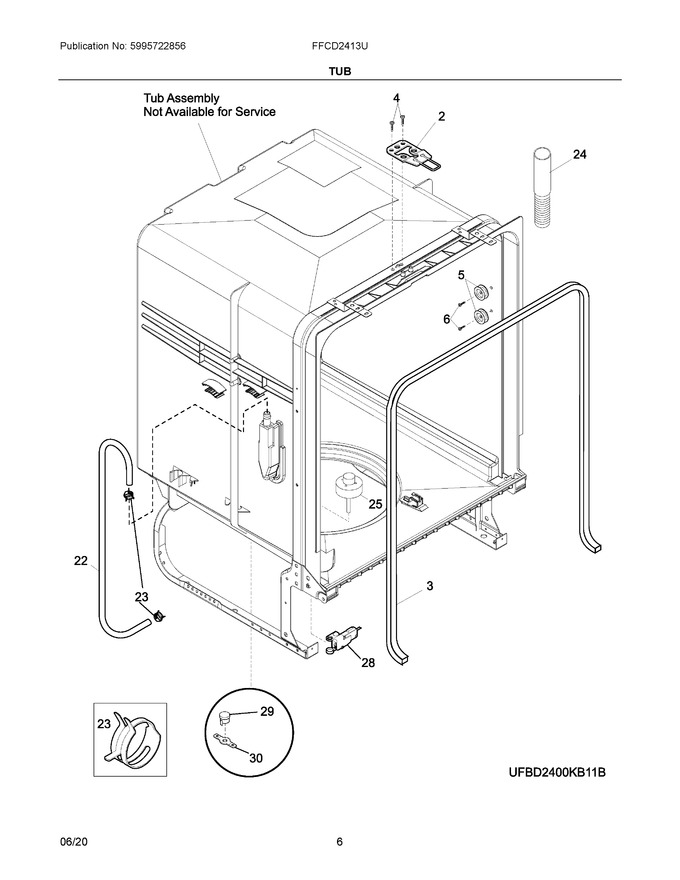 Diagram for FFCD2413UB3A