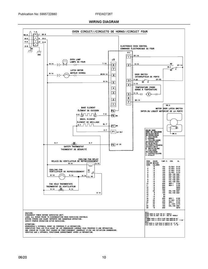 Diagram for FFEW2726TBD