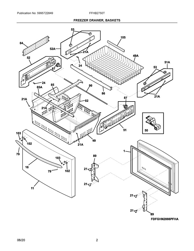 Diagram for FFHB2750TS0