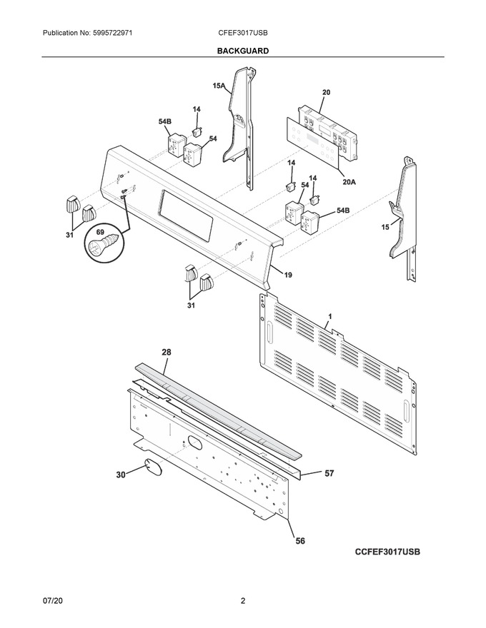 Diagram for CFEF3017USB