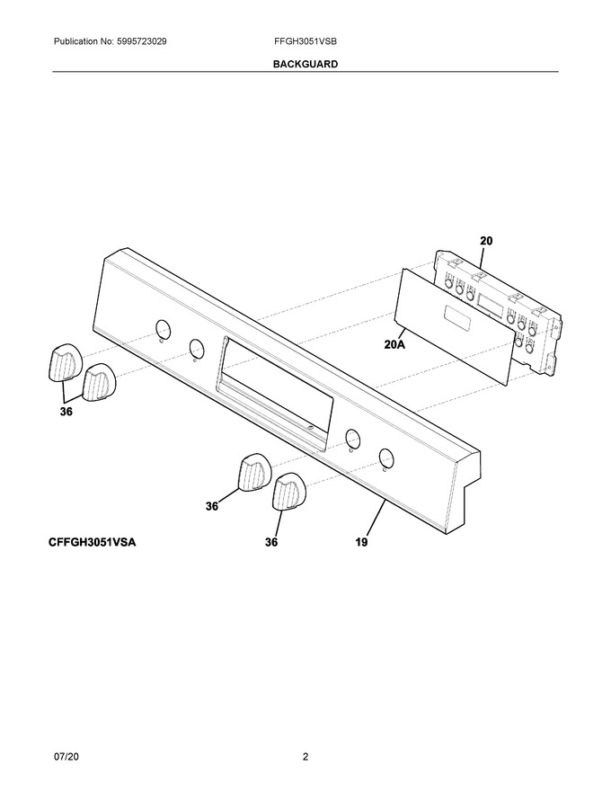 Diagram for FFGH3051VSB