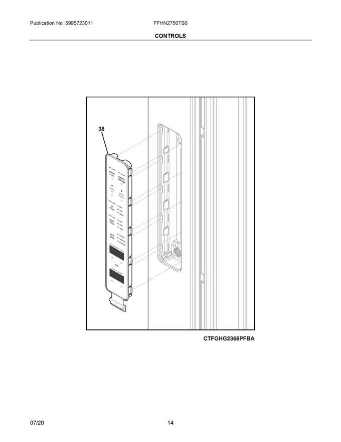 Diagram for FFHN2750TS0
