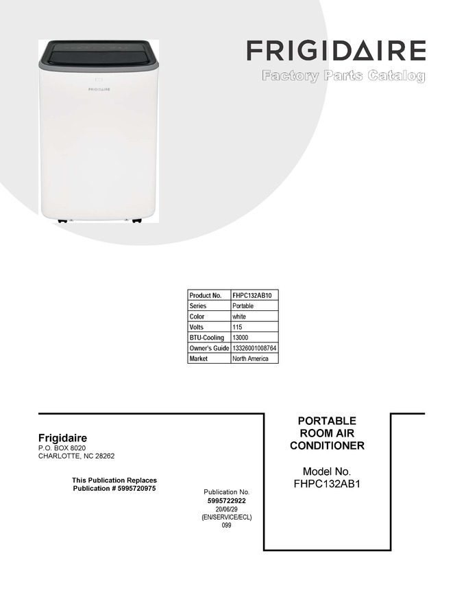 Diagram for FHPC132AB10