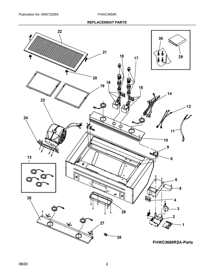 Diagram for FHWC3650RSB