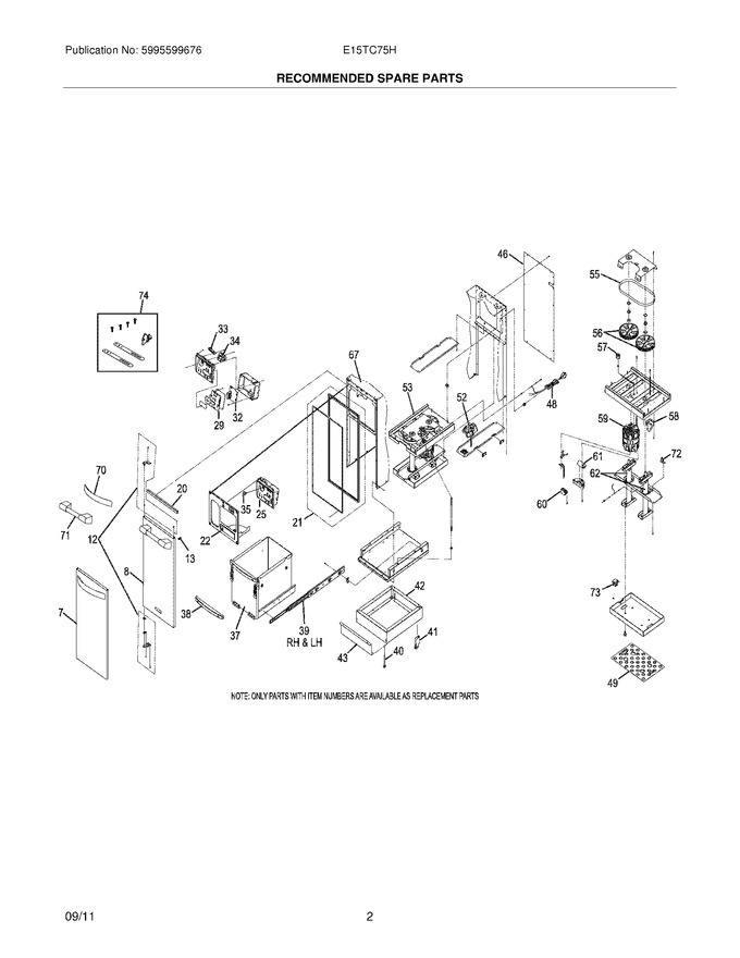 Diagram for E15TC75HSS