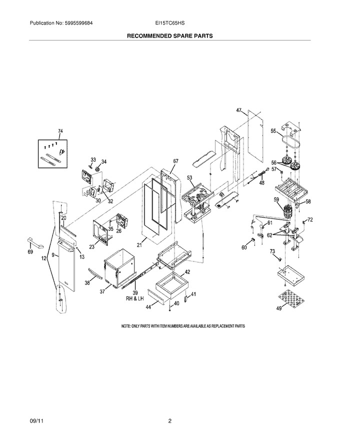Diagram for EI15TC65HS