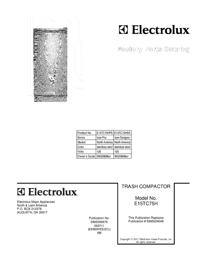 Diagram for E15TC75HPS
