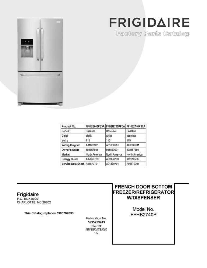 Diagram for FFHB2740PP5A
