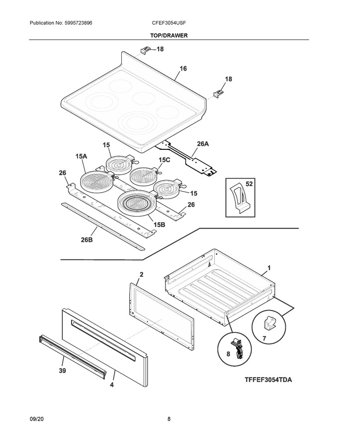 Diagram for CFEF3054USF