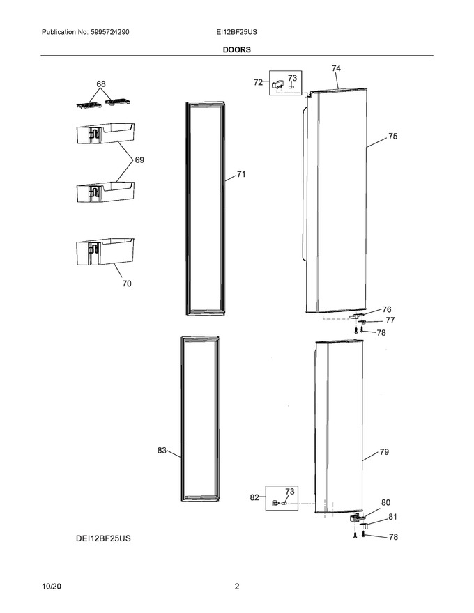 Diagram for EI12BF25US