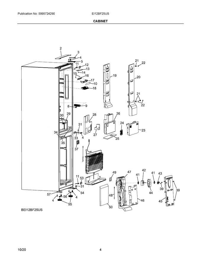 Diagram for EI12BF25US