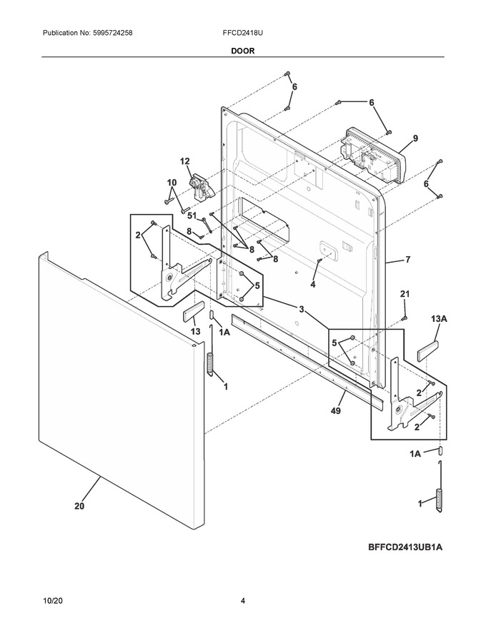 Diagram for FFCD2418UB3A