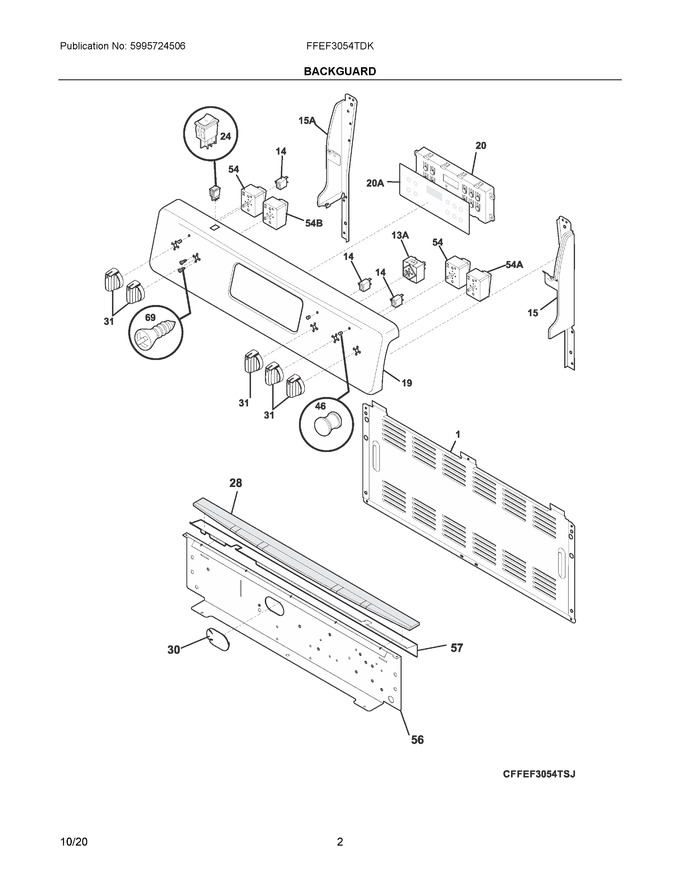 Diagram for FFEF3054TDK