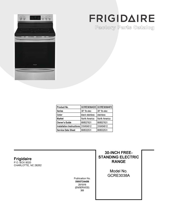 Diagram for GCRE3038ADD