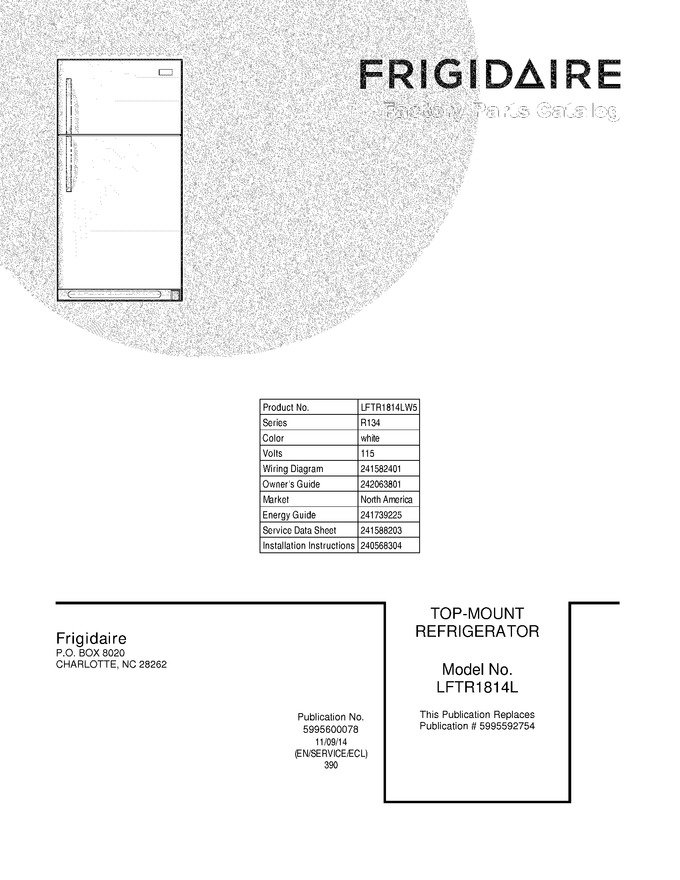 Diagram for LFTR1814LW5