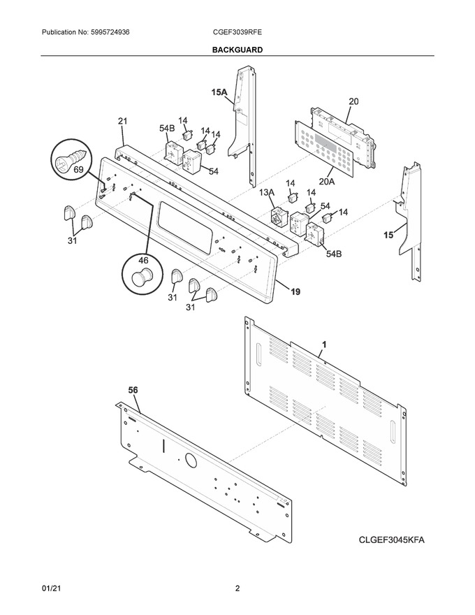 Diagram for CGEF3039RFE