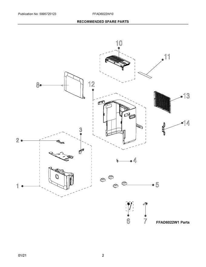 Diagram for FFAD6022W10
