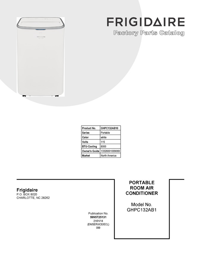 Diagram for GHPC132AB10
