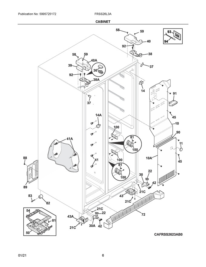 Diagram for FRSS26L3AB0