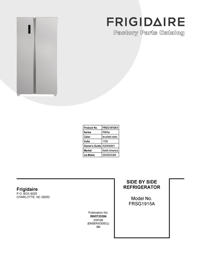 Diagram for FRSG1915AV