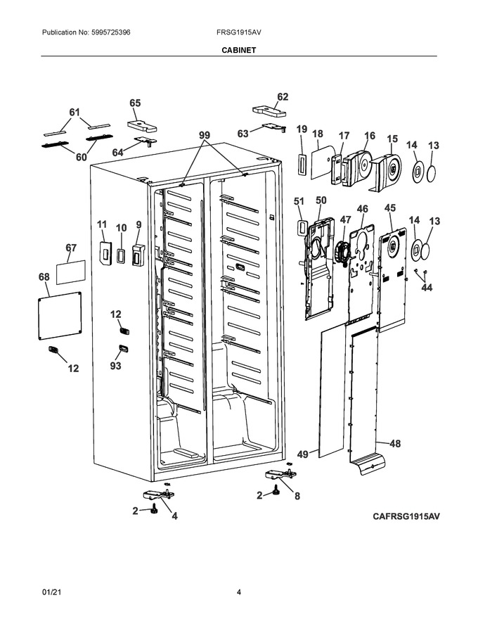 Diagram for FRSG1915AV