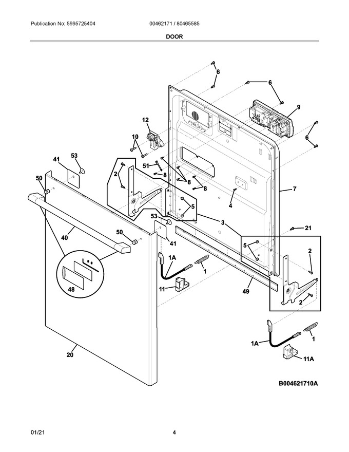 Diagram for 004621710A