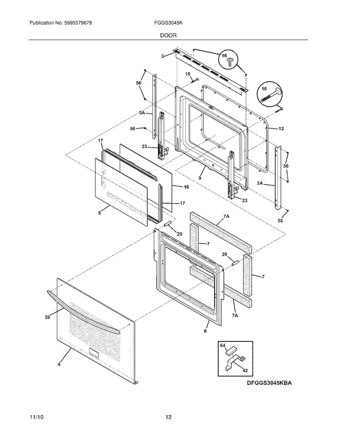 Diagram for FGGS3045KBB