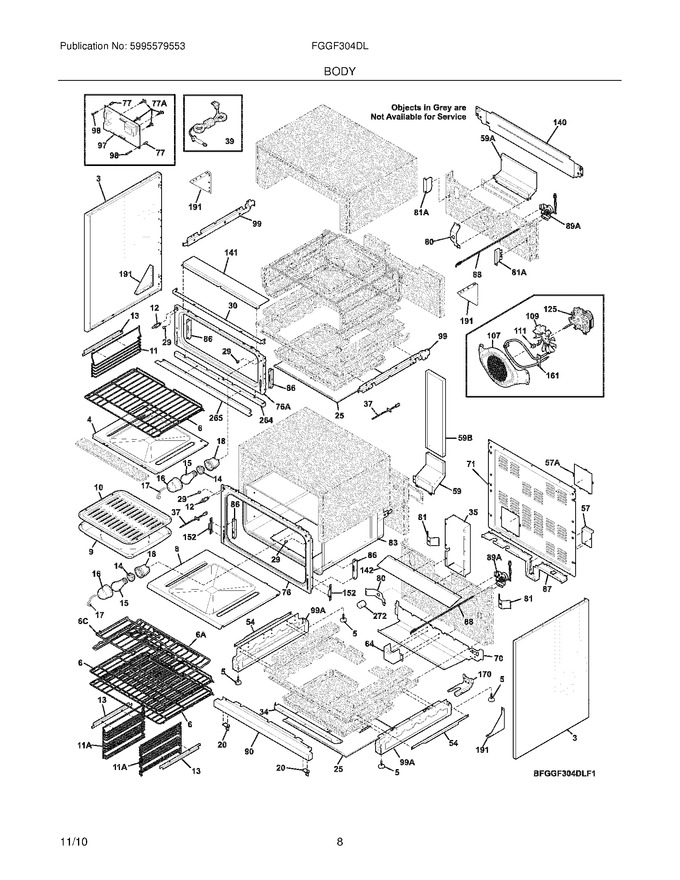 Diagram for FGGF304DLW1