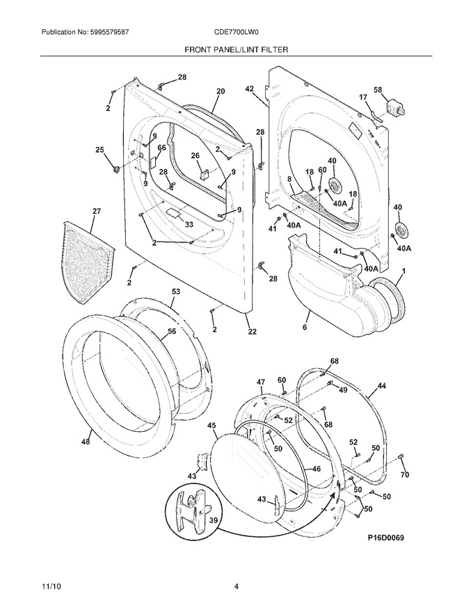 Diagram for CDE7700LW0